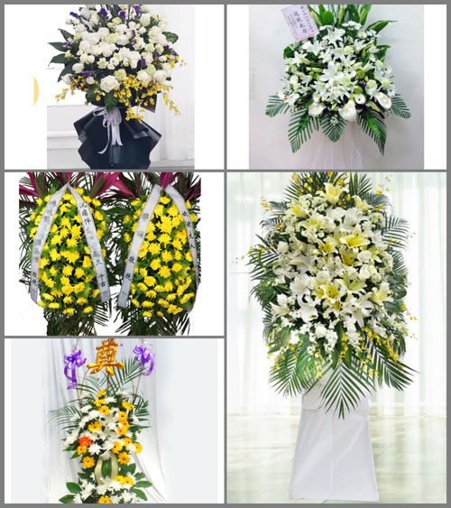 福建三明清流县赖坊镇白事花篮预定